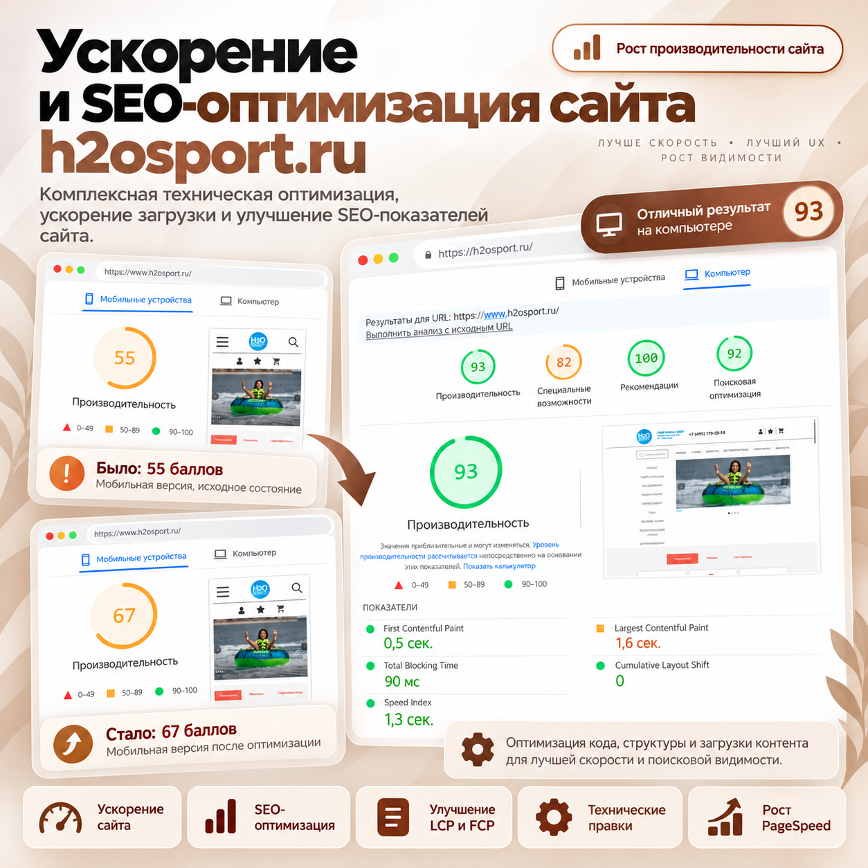 Пример кейса редизайна сайта: было и стало